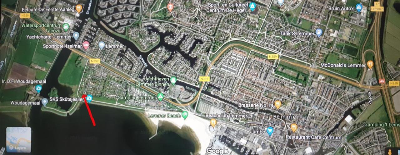 Nieuwe Beachbungalow Aan Ijsselmeer 39 24 Four Seasons Lemmer Bagian luar foto